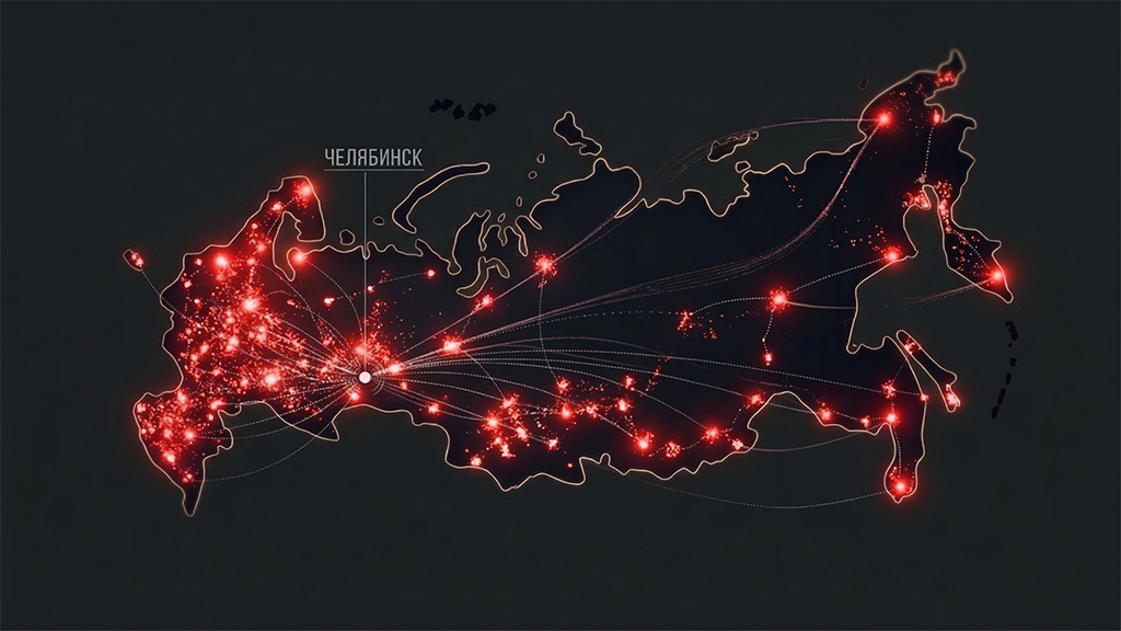 Карта доставки по России